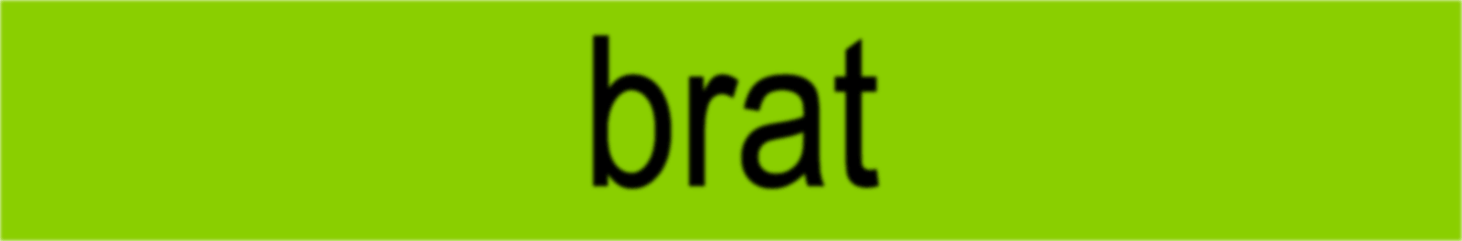 Brat Generator White Theme Example